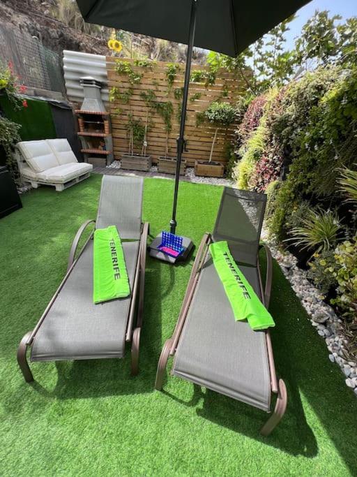 Relaxing Garden Los Cristianos Con Jacuzzi Y Barbacoa Arona (Tenerife) Exterior foto