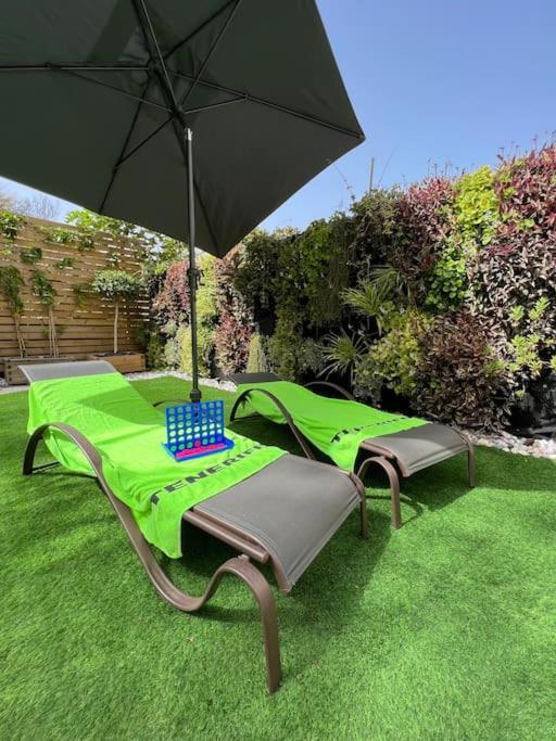 Relaxing Garden Los Cristianos Con Jacuzzi Y Barbacoa Arona (Tenerife) Exterior foto